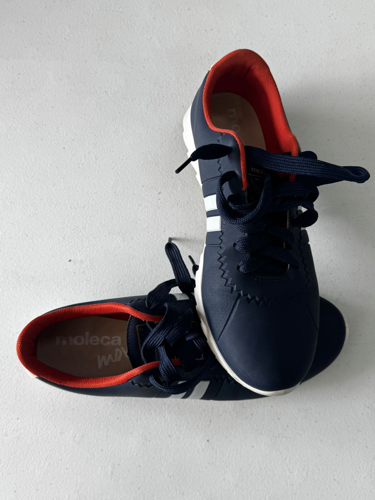 TÊNIS MOLECA AZUL. TAM 38