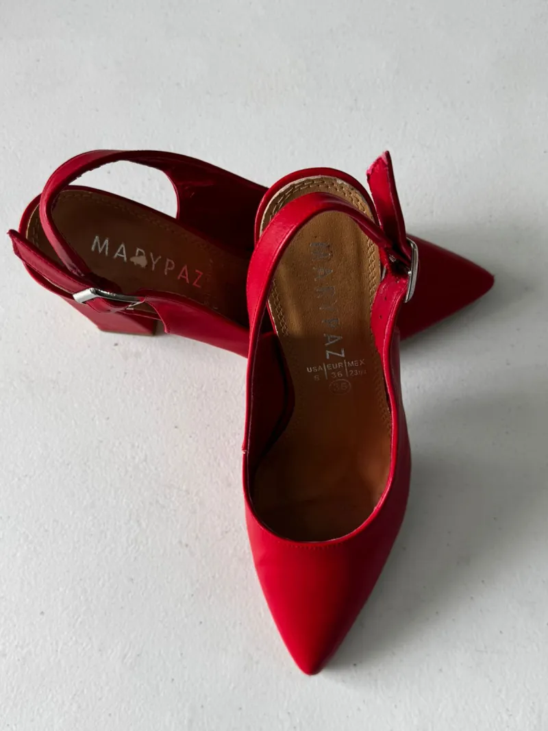TAMANCO DA MARYPAZ VERMELHO (TAM 36)